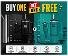 **40 oz Tumbler with Handle & Straw | Insulated Stainless Steel Travel Mug with Lid | Buy 1 Get 1 Free + Free Shipping**