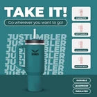 **40 oz Tumbler with Handle & Straw | Insulated Stainless Steel Travel Mug with Lid | Buy 1 Get 1 Free + Free Shipping**