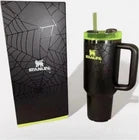 Stanley Halloween Web Glow H2.0 FlowState 40oz Tumbler Limited Edition New