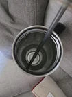 **Stanley Quencher ProTour Flip Straw Tumbler Black Honey 40 oz | Vacuum Insulated Stainless Steel Travel Cup with Handle**