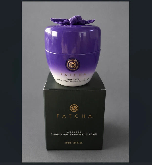 Tatcha Ageless Enriching Renewal Cream 1.86 oz / 55 mL New in Box (NIB) with Ribbon Attached
